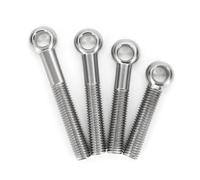 AYYSSM Boulon à œillet pivotant en Acier Inoxydable 304, Anneau de Levage, perforé, vis à tête sphérique M5-16(1pcs M16x140)