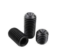 AYYSSM Lot de 100 vis de réglage à Six pans Creux sans tête for Compteur de Machine M2x2/2.5/3/4/5/6/8/10/12 mm(M2X2 100PCS)