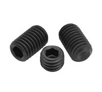 AYYSSM Lot de 100 vis de Serrage à Six pans Creux sans tête M2.5x2/2.5/3/4/5/6/8/10/12 mm, qualité 12.9(M2.5X5 100PCS)