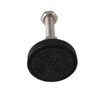 Ayztantine Base en Nylon de 50 mm de diamètre, Joint Universel fileté M10 x 50 mm, Pieds de nivellement réglables, Patins de Glissement for Meubles Pieds de Meuble Ajustables(4Pcs)
