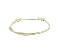 Ayztantine bracelet corde tressé Bracelets à cordon tressé réglables, 100 pièces, polyester ciré semi-fini for femmes et hommes(Beige)