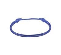 Ayztantine bracelet corde tressé Bracelets à cordon tressé réglables, 100 pièces, polyester ciré semi-fini for femmes et hommes(Blue)