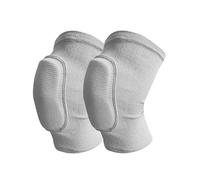 Ayztantine Genouillère Sport 1 paire de genouillères sport for adultes et enfants, protection des genoux danse, élastique, éponge épaisse, Support for gymnastique, Yoga, entraînement(Gray,M)