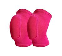Ayztantine Genouillère Sport 1 paire de genouillères sport for hommes femmes enfants protection des genoux, for la danse Yoga volley-ball Football course à pied cyclisme Tennis(Rose red,L)