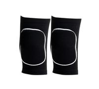 Ayztantine Genouillère Sport 1 paire de genouillères sport for hommes femmes enfants protection des genoux, for la danse Yoga volley-ball Football course à pied cyclisme Tennis(Black White,S)