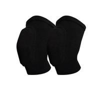 Ayztantine Genouillère Sport 1 paire de genouillères sport for hommes femmes enfants protection des genoux, for la danse Yoga volley-ball Football course à pied cyclisme Tennis(Black,M)