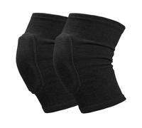 Ayztantine Genouillère Sport Genouillères de sport en éponge épaisse, 1 paire, protection des genoux à Compression, for adultes et enfants, danse, Yoga, volley-ball, entraînement(Black M)