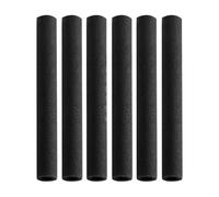 Ayztantine Housses pour poteaux de Trampoline Lot de 10 Housses Protection for poteaux Trampoline 40 cm, Tubes en Mousse, Gaine éponge(Black)