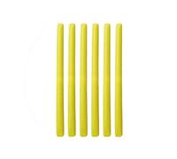 Ayztantine Housses pour poteaux de Trampoline Lot de 6 Manchons Protection en Mousse for poteaux Trampoline, 35 Pouces, for Tubes, Lits Saut(Yellow)