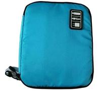 Ayztantine Lot de 2 Sacs Rangement for câbles et appareils numériques Sac de Rangement Câble(Blue)