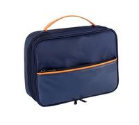 Ayztantine Lot de 2 Sacs Rangement Multifonctions Grande capacité for câbles données, boîte Multicouche for Chargeur Sac de Rangement Câble(Blue)