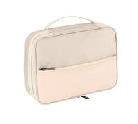 Ayztantine Lot de 2 Sacs Rangement Multifonctions Grande capacité for câbles données, boîte Multicouche for Chargeur Sac de Rangement Câble(White)