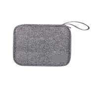 Ayztantine Lot de 2 Sacs Rangement numériques Portables et étanches for appareils électroniques, écouteurs, Chargeur, Prise Voyage Sac de Rangement Câble(Gray)