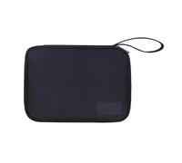 Ayztantine Lot de 2 Sacs Rangement numériques Portables et étanches for appareils électroniques, écouteurs, Chargeur, Prise Voyage Sac de Rangement Câble(Black)