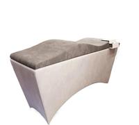 Ayztantine Matelas à Cils à Vagues IncurvéEs Matelas en Mousse incurvé avec Housses en Velours Surmatelas en Mousse for Salon de Coiffure Table de Massage Extension de Cils