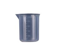 Ayztantine Pichet gradué Lot de 6 ou 12 gobelets doseurs en plastique 100 ml, récipients laboratoire chimique, pichets, outil cuisson cuisine(6PCS)