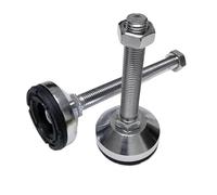 Ayztantine Pieds de Meuble Réglables Pied de Support Meuble M8/M10/M12 40/50mm en Caoutchouc