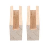 Ayztantine Rehausseur de Meuble Lot de 4 rehausseurs de Matelas en Bois for Meubles, Pieds de Bureau, chaises, Blocs de réglage de la Hauteur, Support Stable