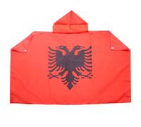 AZ FLAG Cape Albanie 150x90 cm Albanais Polyester Léger