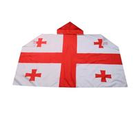AZ FLAG Cape Géorgie 150x90 cm Géorgien Polyester Léger