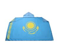 AZ FLAG Cape Kazakhstan 150x90 cm Kazakh Polyester Léger