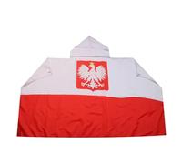 AZ FLAG Cape Pologne avec Aigle 150x90 cm Polonais Polyester Léger