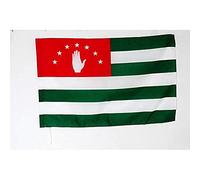 AZ FLAG - Drapeau Abkhazie en Géorgie - 150x90 cm - Drapeau Abkhaze 100% Polyester Avec Fourreau et cordelette - Pavillon 110 g