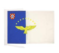 AZ FLAG Drapeau Açores 45x30 cm Des Açores Polyester 100D Cordelettes