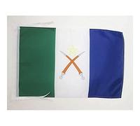 AZ FLAG - Drapeau Afars de la Corne de l'Afrique - 45x30 cm - Pavillon Afar 100% Polyester Avec Deux Cordelettes - 20g