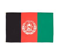 AZ FLAG - Drapeau Afghanistan - 250x150 cm - Grand Drapeau Afghan 100% Polyester Avec Oeillets Métalliques Intégrés - Pavillon 300 g