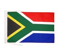 AZ FLAG - Drapeau Afrique du Sud - 45x30 cm - Pavillon Sud Africain 100% Polyester Avec Deux Cordelettes - 20g