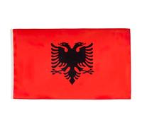 AZ FLAG Drapeau Albanie 150x90 cm Albanais Polyester Léger 2 Œillets