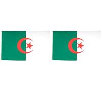 AZ FLAG Drapeau Algérie 150x90 cm Drapeau Algérien Polyester 100D 2 Œillets (Lot de 2)