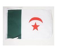 AZ FLAG Drapeau Algérie Nationaliste 1960 45x30 cm Cordelettes