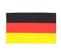 AZ FLAG - Drapeau Allemagne - 250x150 cm - Grand Drapeau Allemand 100% Polyester Avec Oeillets Métalliques Intégrés - Pavillon 300 g