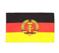 AZ FLAG - Drapeau Allemagne de l'Est - 90x60 cm - Drapeau Allemand - Rda 100% Polyester Avec Oeillets Métalliques Intégrés - Pavillon 50 g