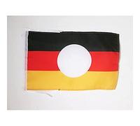 AZ FLAG Drapeau Allemagne de l'Est sans emblème 45x30 cm Cordelettes