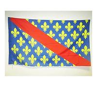 AZ FLAG - Drapeau Allier - 150x90 cm - Drapeau Département Français - Auvergne 100% Polyester Avec Fourreau et cordelette - Pavillon 110 g
