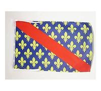 AZ FLAG Drapeau Allier 45x30 cm Français Polyester 100D Cordelettes | Usage intérieur et extérieur Drapeau décoratif coutures doubles et bords renforcés
