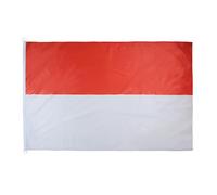 AZ FLAG Drapeau Alsace Rot un Wiss 150x90 cm Maille Bloquée 2 Œillets
