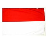 AZ FLAG - Drapeau Alsace Rot un Wiss - 250x150 cm - Grand Drapeau Alsacien 100% Polyester Avec Fourreau et cordelette - Pavillon 300 g