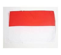 AZ FLAG Drapeau Alsace Rot un Wiss 45x30 cm Polyester 100D Cordelettes | Usage intérieur et extérieur Drapeau décoratif alsacien coutures doubles et bords renforcés