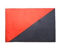 AZ FLAG - Drapeau Anarcho-syndicalisme - 150x90 cm - Drapeau Anarchique - Anarchie 100% Polyester Avec Fourreau et cordelette - Pavillon 110 g