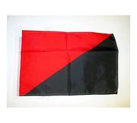 AZ FLAG - Drapeau Anarcho-syndicalisme - 45x30 cm - Pavillon Anarchique - Anarchie 100% Polyester Avec Deux Cordelettes - 20g
