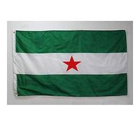 AZ FLAG - Drapeau Andalousie Arbonaida - 150x90 cm - Drapeau Andalous Indépendentiste 100% Polyester Avec Oeillets Métalliques Intégrés - Pavillon 110 g