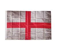 AZ FLAG - Drapeau Angleterre Vintage - 150x90 cm - Drapeau Anglais Vieilli 100% Polyester Avec Oeillets Métalliques Intégrés - Pavillon 110 g