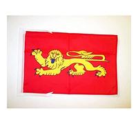 AZ FLAG - Drapeau Aquitaine - 45x30 cm - Pavillon Aquitain - Duché D'Aquitaine 100% Polyester Avec Deux Cordelettes - 20g