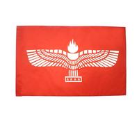 AZ FLAG Drapeau Araméen syriaque 90x60 cm Polyester 100D Fourreau