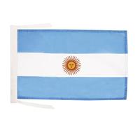 AZ FLAG Drapeau Argentine 45x30cm - PAVILLON Argentin 30 x 45 cm Haute qualité