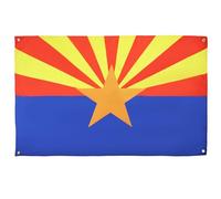 AZ FLAG Drapeau Arizona 150x90 cm avec 4 oeillets, Pavillon De L'État Américain De L'Arizona pour balcon ou mur